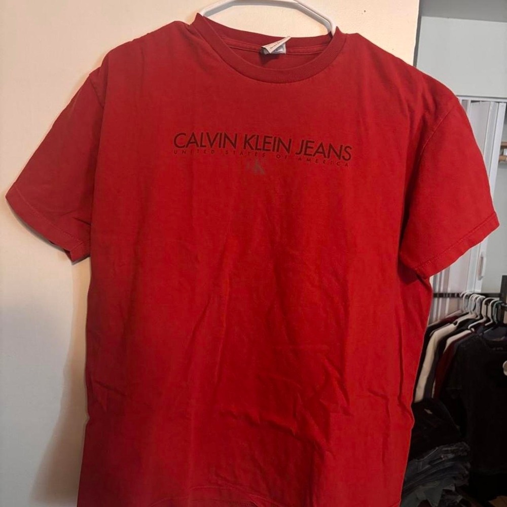 Vintage early 2000's Calvin Klein Jeans shirt  Size small
